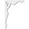 Ekena Millwork Heath Architectural Grade PVC Bracket, 5/8"W X 4"D X 6"H BKTP01X04X06HE - alternate 4